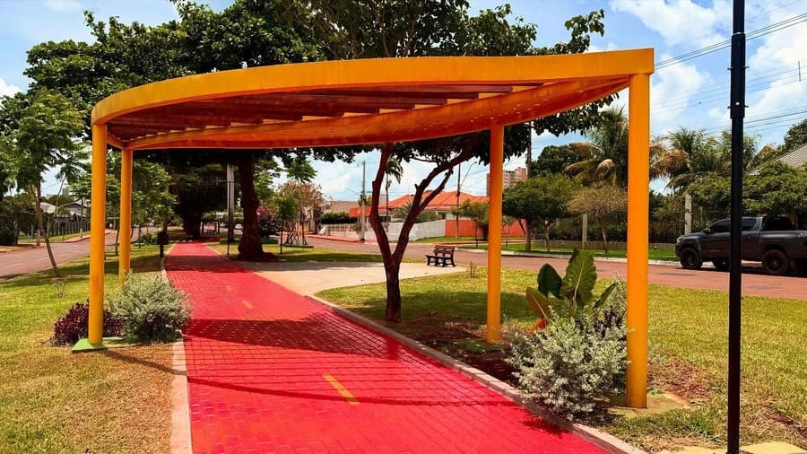 Prefeitura de Maracaju entrega ciclovia Acacemiro Barbosa de Souza completamente revitalizada