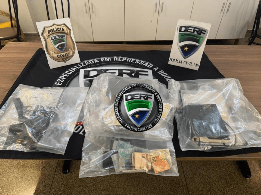 Suspeito de extorsão e agiotagem é preso durante operação da Polícia Civil em Sidrolândia