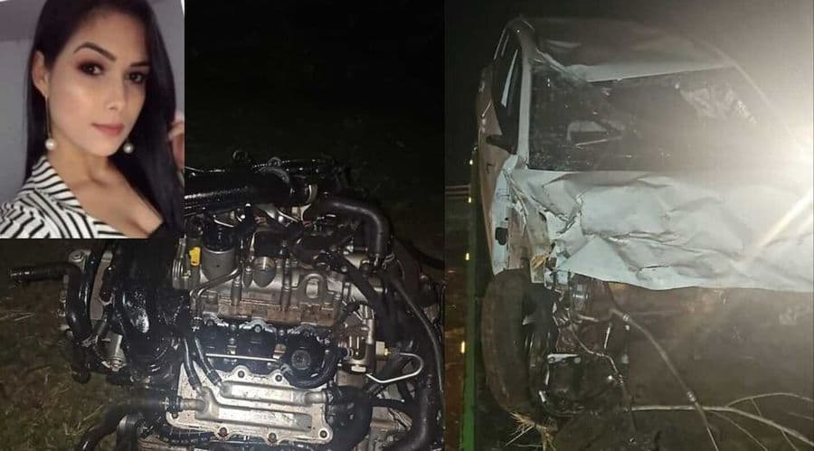 Após reclamar de péssimas condições da MS-162, Samanta sofreu grave acidente e gera alerta
