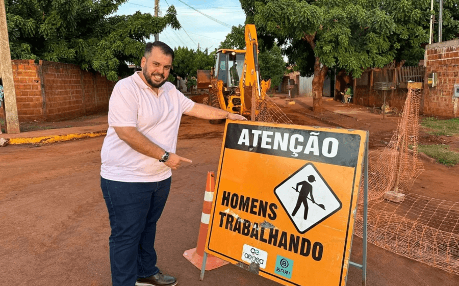Vereador Robert propõe estudo para instalação de bocas de dragão e planeja buscar recursos para combater alagamentos em Maracaju