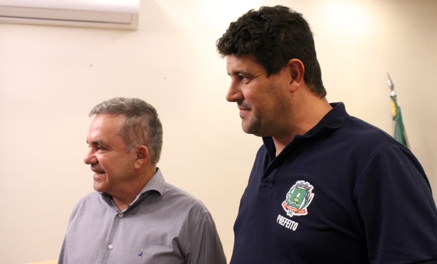 Em visita de Vander Loubet, prefeito destaca apoio da bancada federal para grandes obras