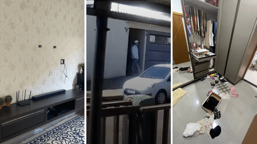 Em plena luz do dia, meliante “faz o limpa” em residência no Jardim Guanabara