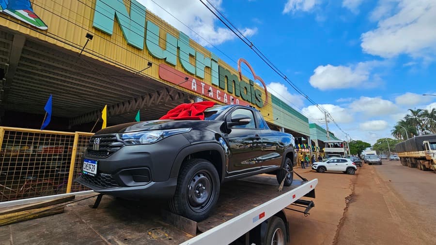 Nutrimais Atacado lança nova promoção com sorteio de Fiat Strada 0km