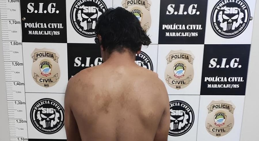 Polícia Civil de Maracaju prende foragido que matou ex-esposa e mais duas pessoas queimadas