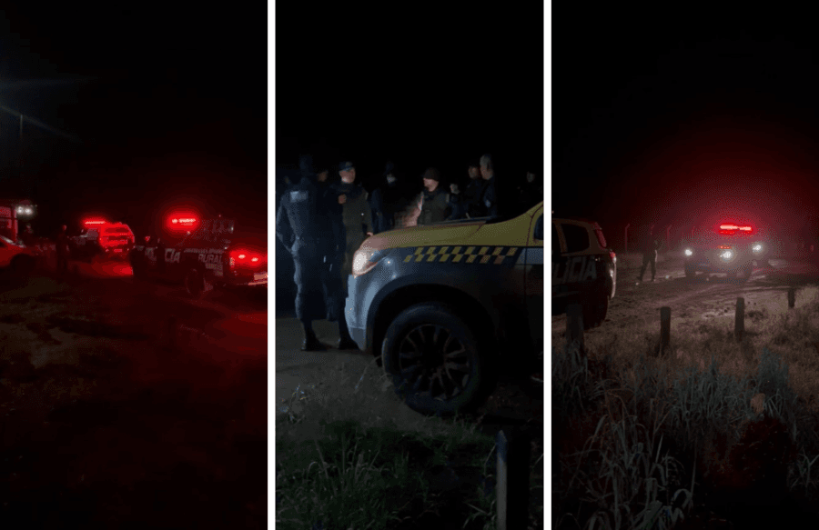 Força-tarefa da PM impede invasão do MST na área da Jotapar na região do Quebra Coco