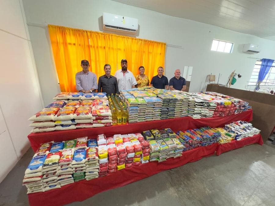 Com apoio da Prefeitura e da Câmara, Festa do Laço Comprido arrecada 1,4 tonelada de alimentos para famílias vulneráveis