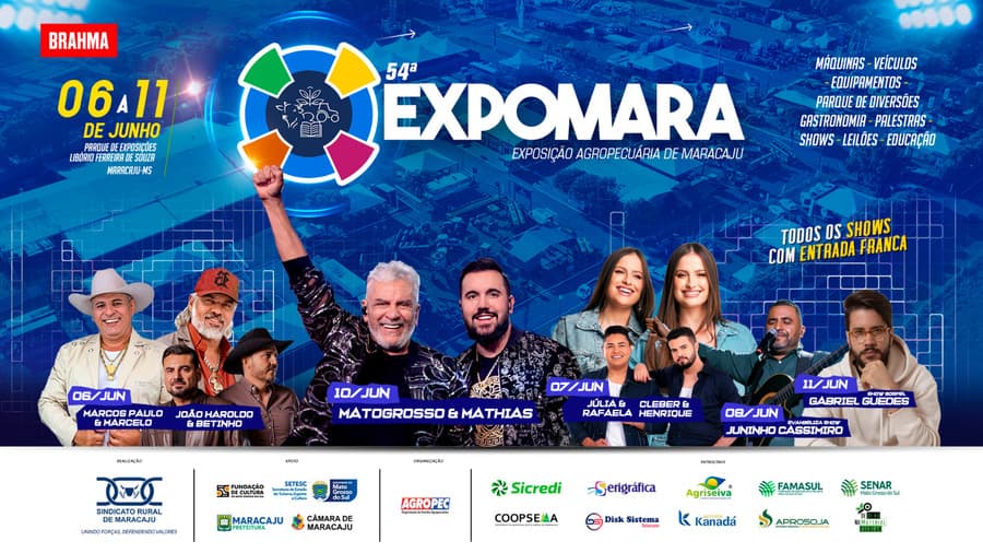 54ª Expomara é lançada pelo Sindicato Rural reunindo educação, negócios e diversão