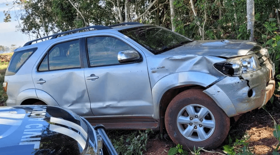 Polícia identifica suspeito de matar empresário e Hilux SW4 usada no crime é encontrada