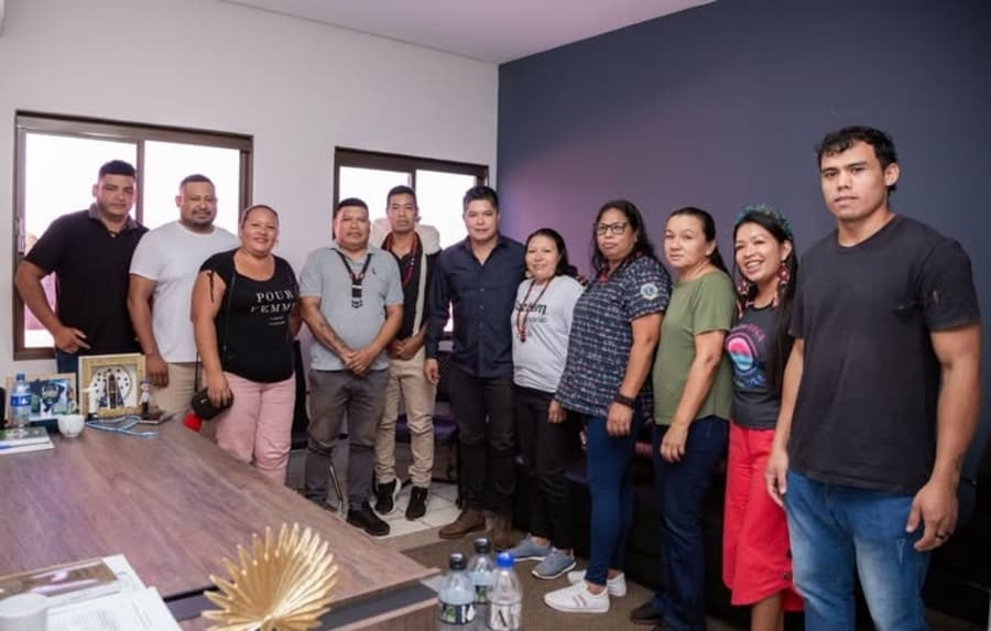 Presidente da Câmara recebe equipe de saúde da Aldeia Tereré em busca de melhorias para comunidade