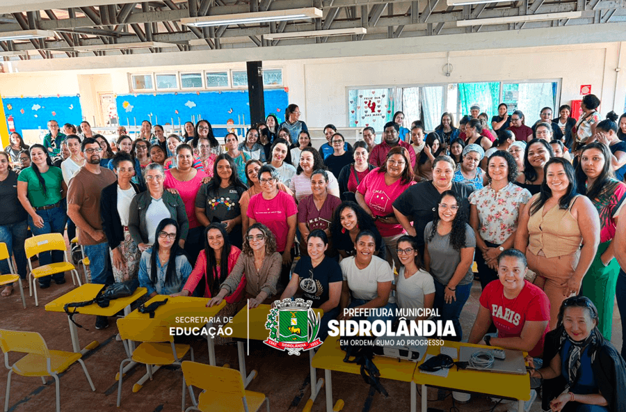 Prefeitura de Sidrolândia realiza capacitação sobre introdução alimentar nas escolas