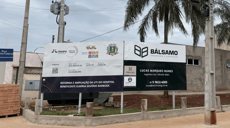 Hospital Dona Elmíria avança com reforma do Pronto-Socorro e áreas estratégicas da nova estrutura