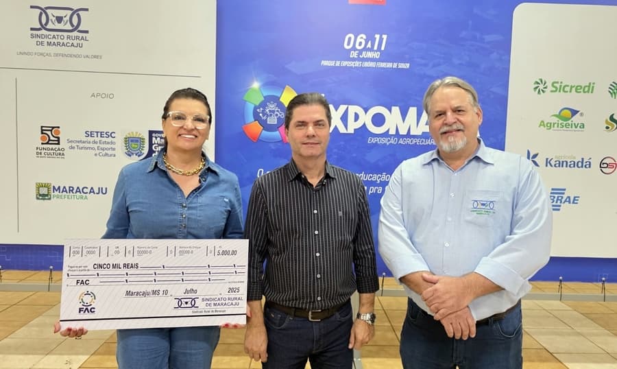 Primeira-dama Meire Calderan conquista doação do Sindicato Rural e reforça ações sociais em Maracaju