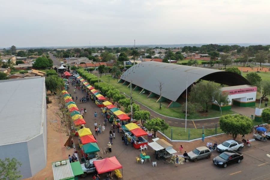 Sidrolândia comemora 12 anos da Feira do Brizola com atrações culturais e show ao vivo