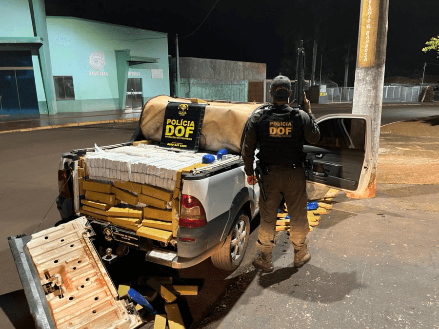 Policiais do DOF apreendem carga de maconha e skunk avaliada em R$ 2 milhões em Maracaju