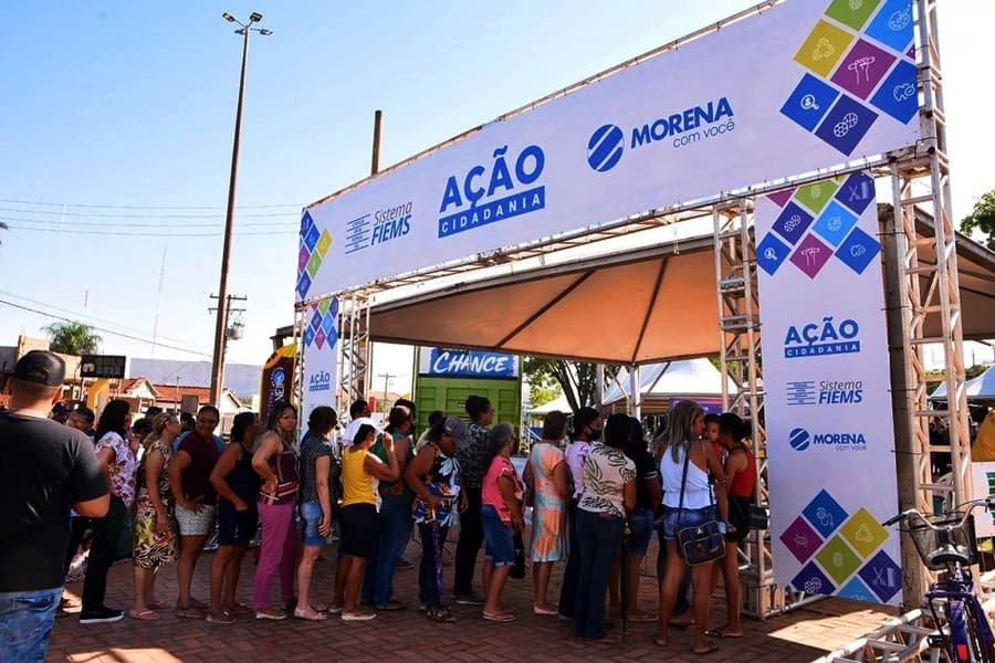 Sidrolândia receberá Ação Cidadania da Fiems no dia 23 de agosto com diversos serviços gratuitos