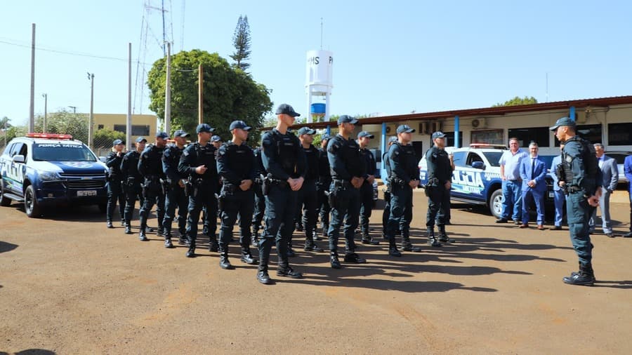 15º Batalhão de PM recebe 27 novos soldados e 13 reforçarão a segurança em Maracaju