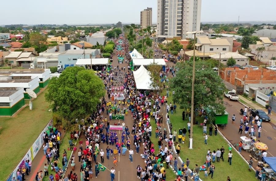 Prefeitura de Sidrolândia divulga programação completa da Semana da Pátria 2025; confira