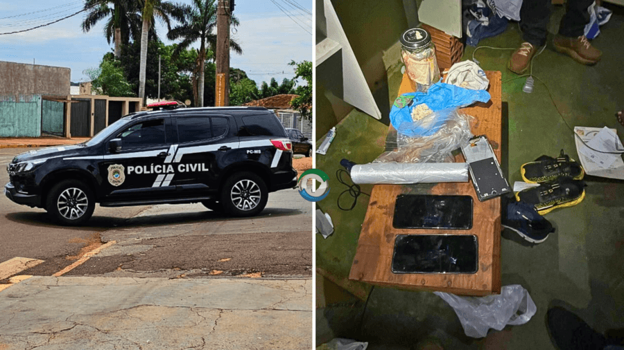 Polícia Civil prende casal de traficantes com mais de 60 porções de crack em Maracaju