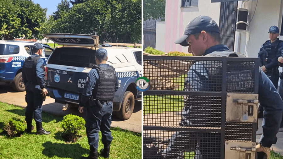 Vítima de violência doméstica finge pedir taxi, aciona PM e agressor é preso em Maracaju