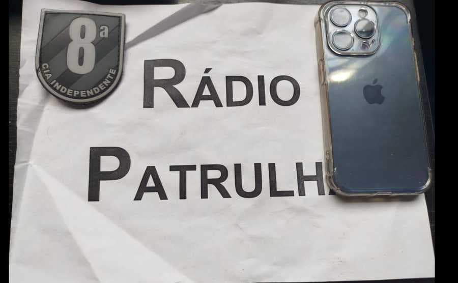 Polícia Militar recupera iPhone 15 Pro furtado em empresa de Sidrolândia