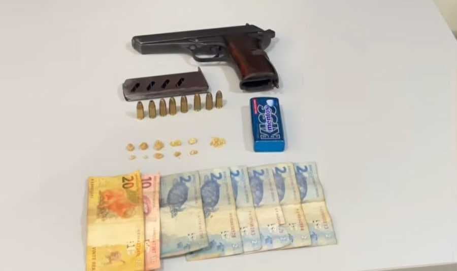 Força Tática de Maracaju apreende pistola 9mm, recupera itens furtados e encaminha 4 suspeitos a Depol