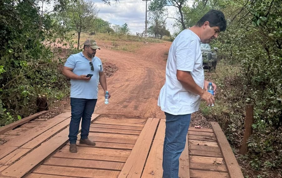 Prefeito faz visita técnica e confirma melhorias no Nazareth e Alambari Fetagri