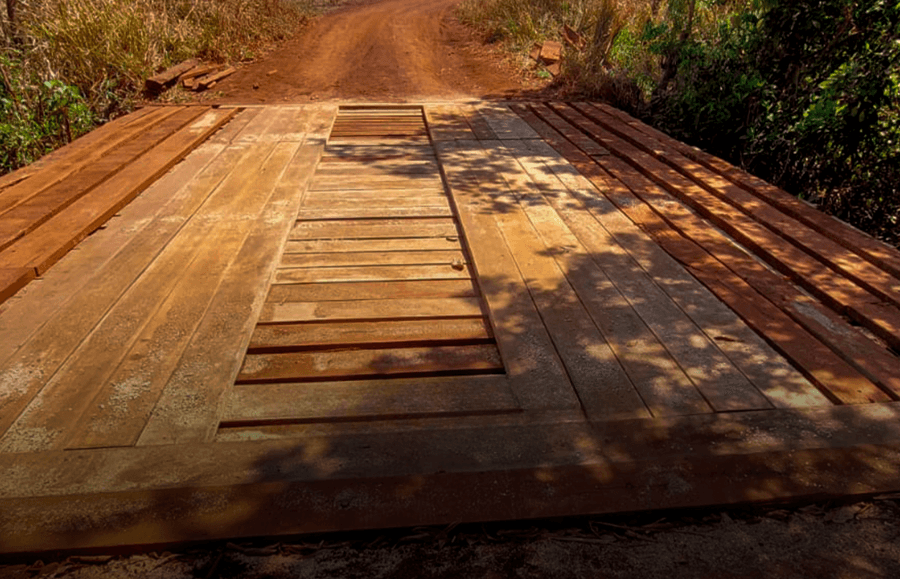 Seinfra avança na recuperação de pontes e garante acesso seguro às comunidades rurais