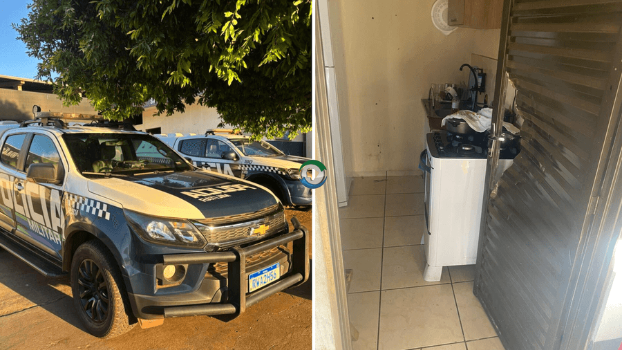 Polícia Militar liberta mulher e bebê de 3 meses mantidos em cárcere privado em Maracaju