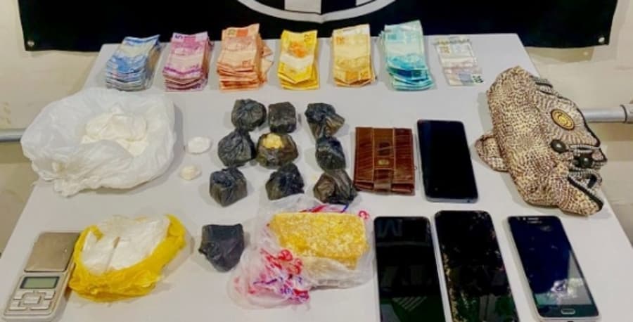 Força Tática fecha “boca de fumo” e prende dois indivíduos em flagrante em Maracaju