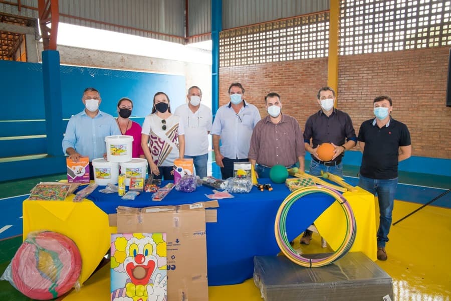Prefeitura investe mais de 80 mil em materiais esportivos para todas as escolas da Rede Municipal