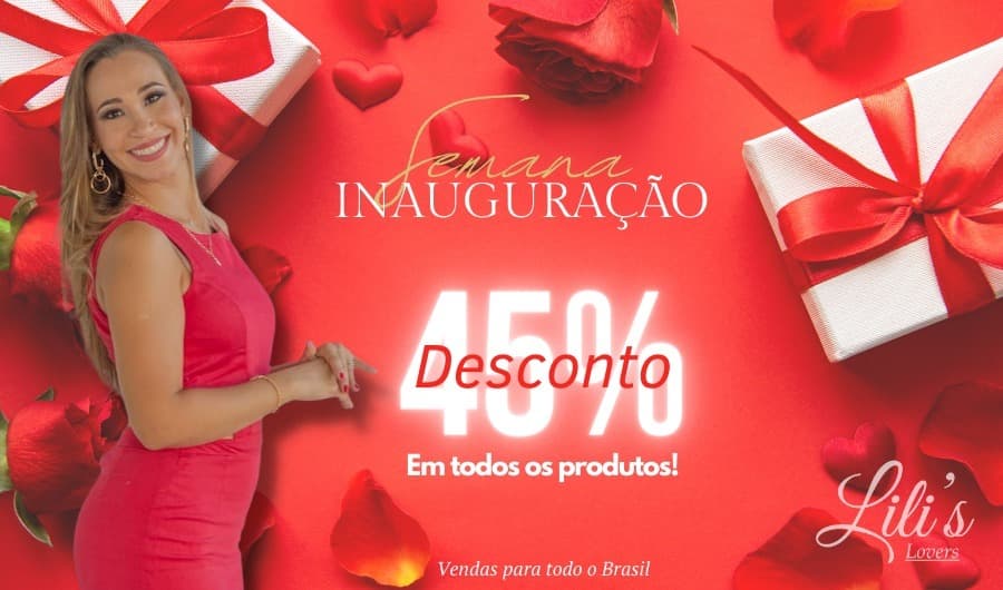 Lilian Azevedo cria site de vendas de produtos de sex shop com 45% de desconto