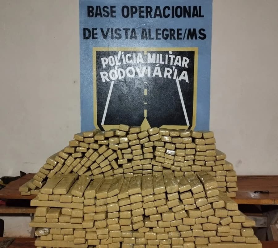 Jovem de 24 anos é preso em flagrante com mais de 380 Kg de maconha em Maracaju