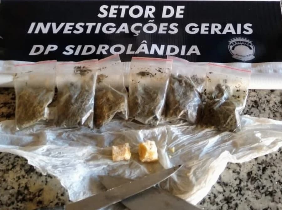 No Jatobá, Polícia Civil de Sidrolândia prende dois em flagrante por tráfico de drogas