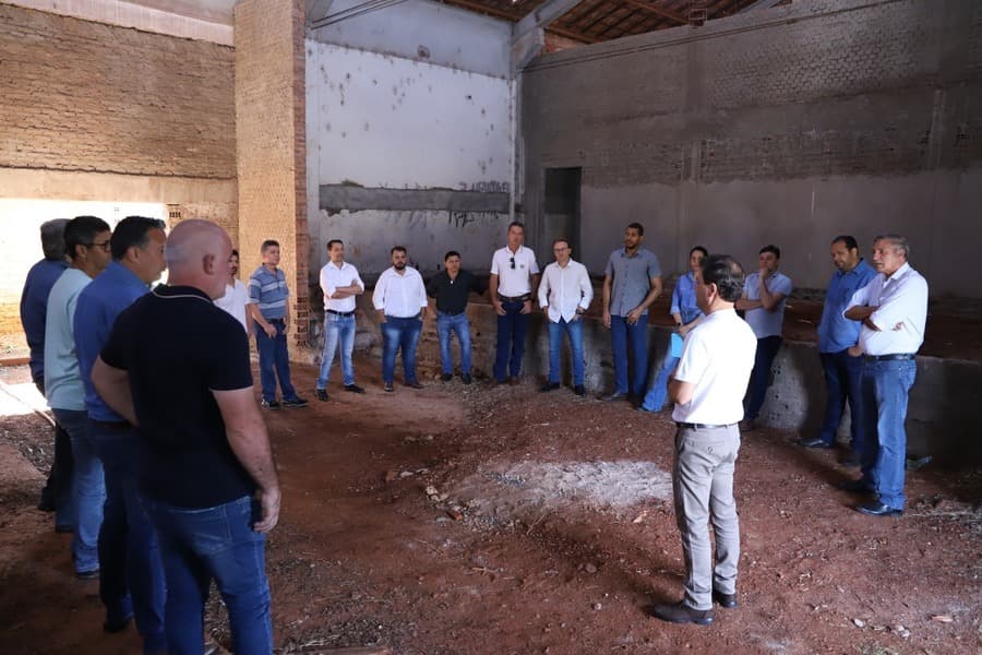 Robert Ziemann cobra agilidade do executivo nas obras do Centro Cultural de Maracaju