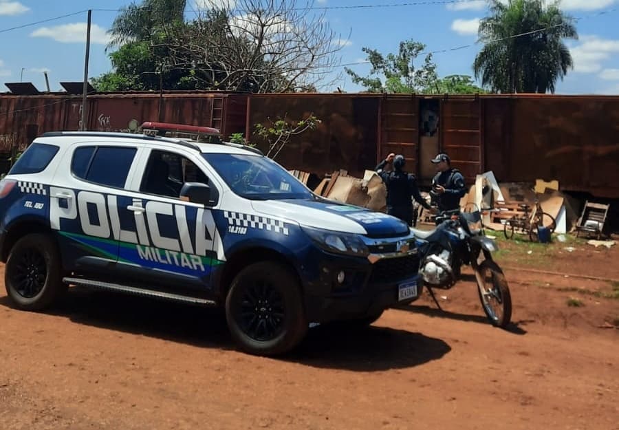 Motocicleta furtada em Maracaju é recuperada pela Polícia Militar no Jatobá
