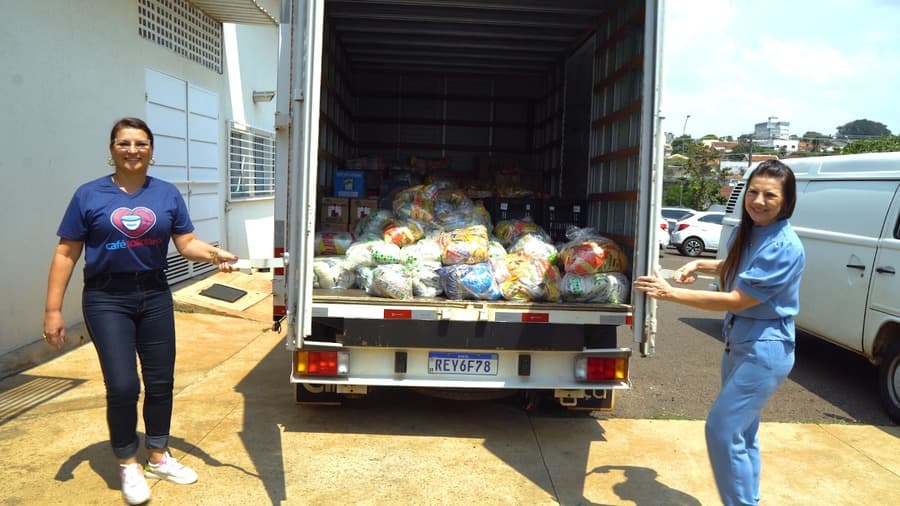 Em primeira etapa, Café Solidário destina 2 mil quilos de alimentos o Hospital de Câncer da Capital