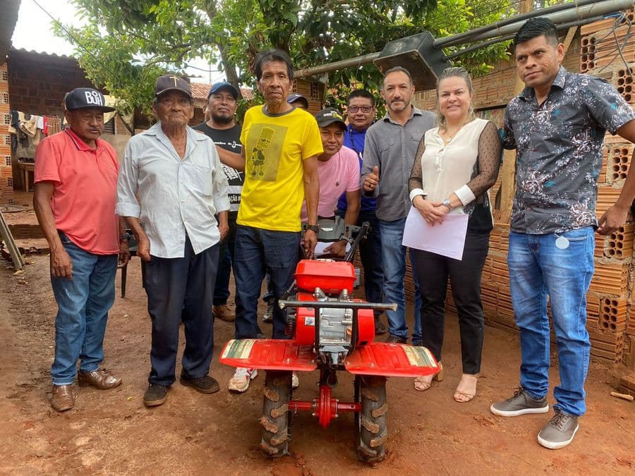 Na Nova Tereré, 180 famílias são beneficiadas com motocultivador
