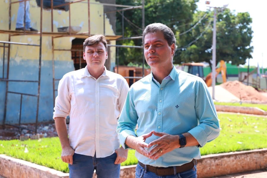 Prefeito destaca parceria com Estado e avanço nas obras do CEPE Cambaraí