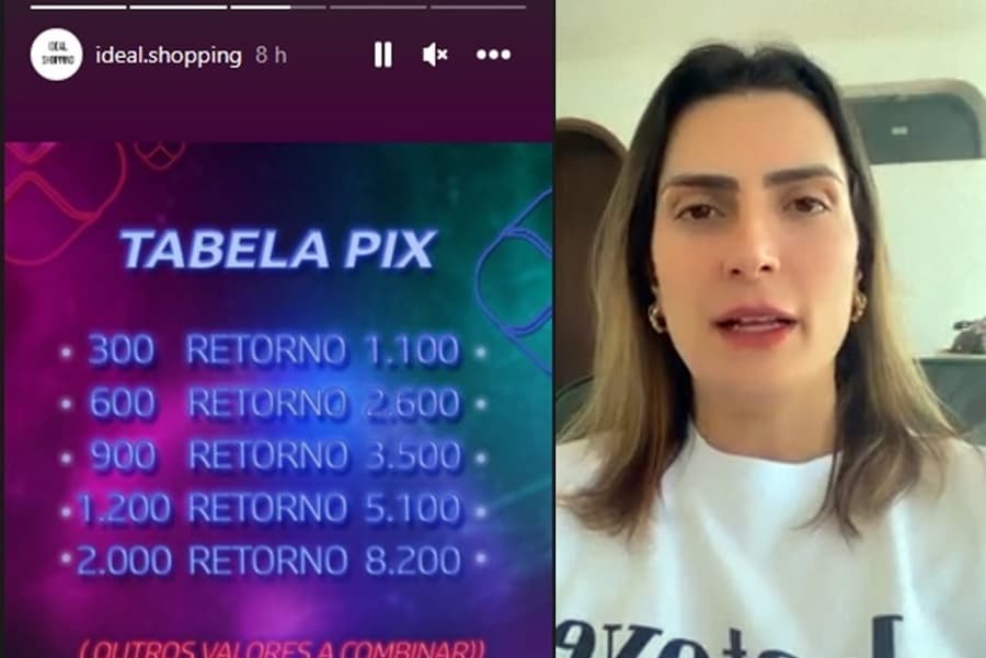 Perfil da loja Ideal Shopping é hackeado e empresária faz alerta para seguidores