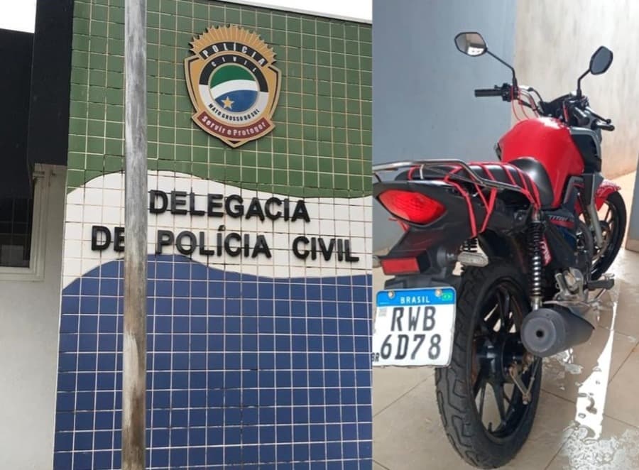 Em Sidrolândia, populares recuperam moto furtada e capturam ladrão