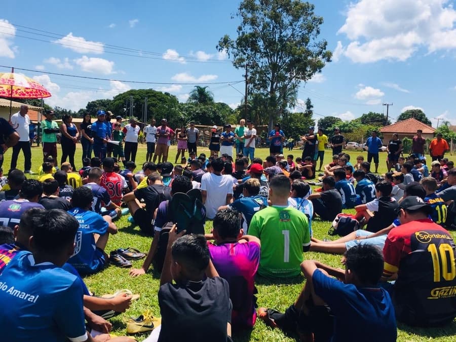 Primeira etapa da seletiva de jogadores atrai grande número de participantes em Sidrolândia
