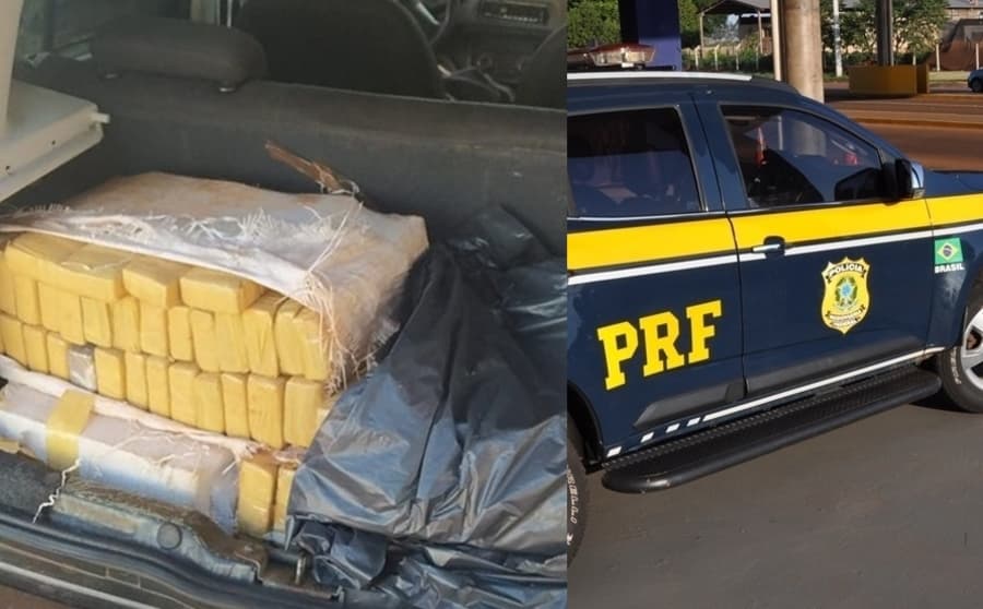 Polícia Rodoviária Federal apreende 207 Kg de maconha em Sidrolândia