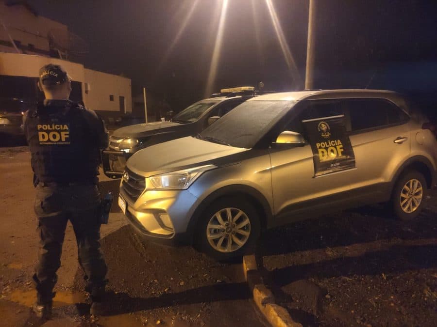 DOF prende homem de 31 anos e recupera veículo em Maracaju