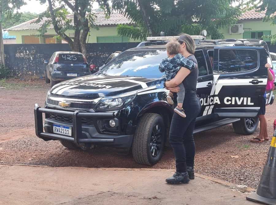 Polícia Civil e DAM recuperam criança de um ano raptada em Maracaju