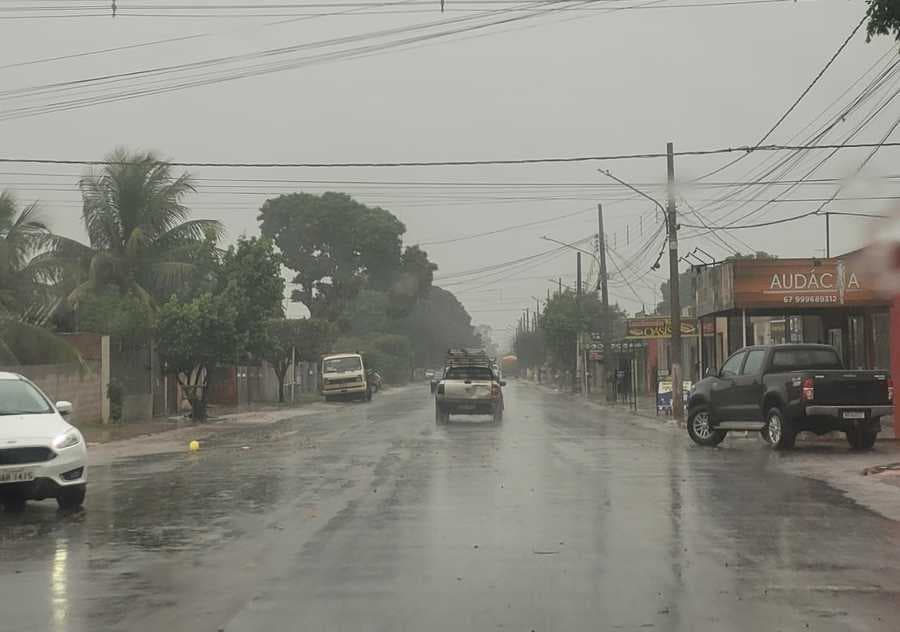 Junto com chuvas, nova frente fria deve derrubar as temperaturas para 8°C em MS