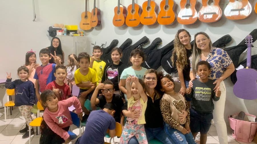 Diretoria da Mulher realiza ação com as crianças do Instituto Apascentar