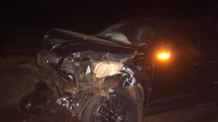 Cinco pessoas ficam feridas em colisão de S10 e Saveiro na BR-267 em Maracaju