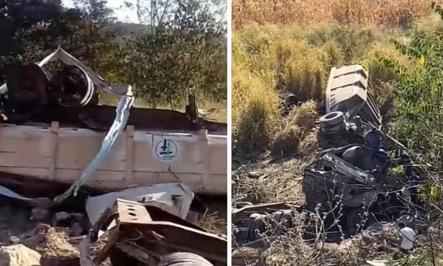 Motorista morre na Serra de Maracaju após carreta perder os freios