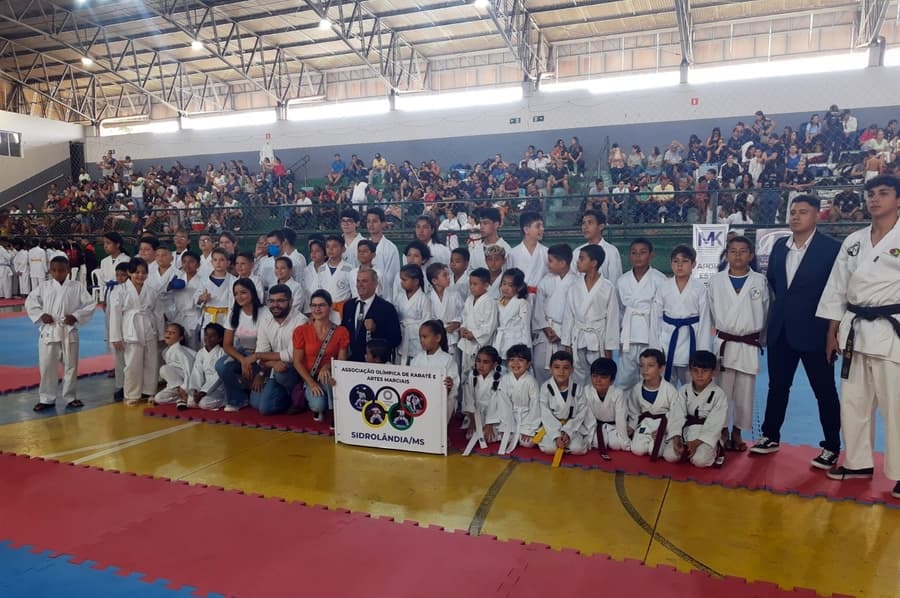 Atletas de Sidrolândia participarão do Campeonato Estadual de Karatê Olímpico