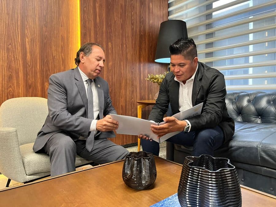 Gerson Claro se reúne com presidente da Câmara para discutir projetos para Sidrolândia